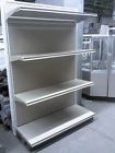 Shelving Madix Grocery Used Metal Shelves Fixtures Brown Store Light Gondola