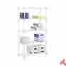 Shf-01574 Honey Can Do Adjustable Storage 72 H 5 Shelf Shelving Unit 811434015740
