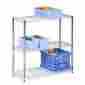 Shf-01903 Honey Can Do 30 H 3 Shelf Shelving Unit Starter