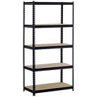 Shop Duty Metal Garage Storage 5 Shelf Heavy Warehouse Shelving Rack Home Shop Duty Metal Garage Storage 5 Shelf Heavy Warehouse Shelving Rack Home