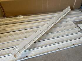 4164053002 Siffron Case 8 Sure-set Front Fence Rail 47.875 Inch For Merchandising Pushers Beige 4164053002 Siffron Case 8 Sure-set Front Fence Rail 47.875 Inch For Merchandising Pushers Beige