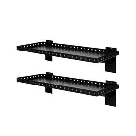 Sincheeway 313440727347 Slatwall Shelves 24 Inch Accessories For Retail Garage Home Stora