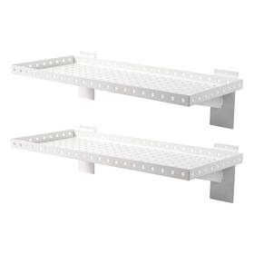 Sincheeway 313440727408 Slatwall Shelves 24x10 Inch Accessories For Retail Garage Home St Sincheeway 313440727408 Slatwall Shelves 24x10 Inch Accessories For Retail Garage Home St