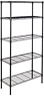 Sl-suam-116 Amazonbasics Shelving Unit Black 841710126600