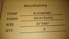 Sl2160cwp Serv-ware Wire Shelving Set Of Sl2160cwp Serv-ware Wire Shelving Set Of