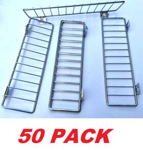 9924018161 Southern Imperial R16-3-11 Wire Shelf Divider Retail Store Organizer 50 Pack 9924018161 Southern Imperial R16-3-11 Wire Shelf Divider Retail Store Organizer 50 Pack