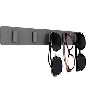 Spaceneat Ehg5 Sunglass Holder For Wall - Keep Your Eyewear 5 Slot 1-pack Gray