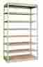 Srs361284-8ap Hallowell Rivetwell Single Rivet Boltless 84 H 7 Shelving Unit