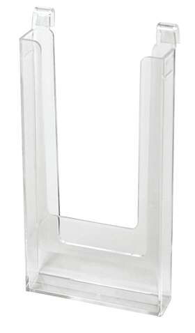 40141 Sswbasics 4 X 8 Inch Clear Acrylic Literature Holder For Wire Grid 40141 Sswbasics 4 X 8 Inch Clear Acrylic Literature Holder For Wire Grid