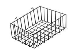 45130-5 Sswbasics Black Mini Wire Basket For Slatwall Or Pegboard 12 X 8 4 Inch Set Of 5 45130-5 Sswbasics Black Mini Wire Basket For Slatwall Or Pegboard 12 X 8 4 Inch Set Of 5
