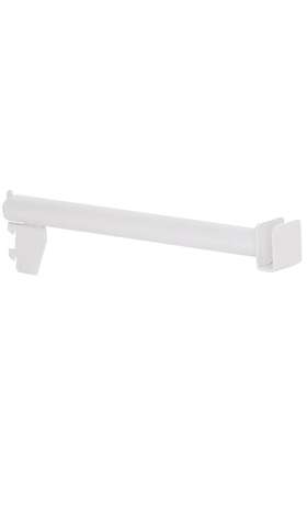 60752 Sswbasics Boutique White Pipe 12 Inch L-shaped Hangrail Bracket 60752 Sswbasics Boutique White Pipe 12 Inch L-shaped Hangrail Bracket
