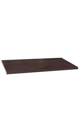60815 Sswbasics Faux Dark Walnut Shelf Melamine - 12 Inch D X 24 L
