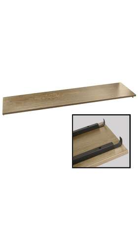 60833 Sswbasics Boutique Vintage 48 Inch Caramel Oak Shelf For Outrigger 60833 Sswbasics Boutique Vintage 48 Inch Caramel Oak Shelf For Outrigger