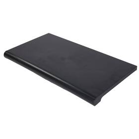 62103 Sswbasics Bullnose Black Injection Molded Shelf - 13 Inch W X 24 L