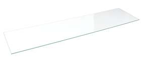 62406-2 Sswbasics Tempered Glass Shelf - 12 Inch W X 48 L 3/16 Set Of 2 62406-2 Sswbasics Tempered Glass Shelf - 12 Inch W X 48 L 3/16 Set Of 2