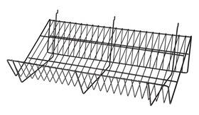 Sswbasics 840015403812 X Inch Black Downslope Shelf Slanted Front Lip - Slatwall Pegboard Sswbasics 840015403812 X Inch Black Downslope Shelf Slanted Front Lip - Slatwall Pegboard