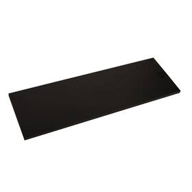 Sswbasics 840015404253 Laminated Black Melamine Shelf - 36l X 12w Sswbasics 840015404253 Laminated Black Melamine Shelf - 36l X 12w