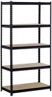 Steel Garage Rack 5 Stand Shelving Shelves Adjustable Shelf Metal Unit Storage Steel Garage Rack 5 Stand Shelving Shelves Adjustable Shelf Metal Unit Storage