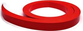 Store Fixtures Direct 689993849997 Decorative Gondola Shelving Pre Cut Vinyl Insert Strips 48 X 1.25 Shelf Red