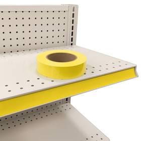 Store Fixtures Direct A-r130xy Decorative Gondola Shelving Vinyl Insert For Ticket Channel 1