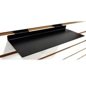 A-sps411mb-5 Store Fixtures Direct Slatwall Metal Shoe Shelf Flat Display Shelves For Slat And Slatgrid Panels 4