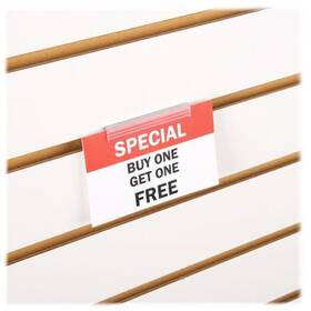 A-swesh-25 Store Fixtures Direct Slatwall Economy Sign Holder - Flush Signage And Card Grip For Panels A-swesh-25 Store Fixtures Direct Slatwall Economy Sign Holder - Flush Signage And Card Grip For Panels