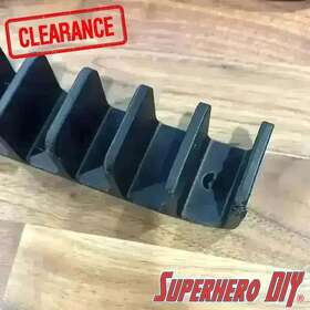 10stickwallmount-jr-wht Superhero Diy 10-stick Hockey Stick Holder Wall Mount - Imperfect 10stickwallmount-jr-wht Superhero Diy 10-stick Hockey Stick Holder Wall Mount - Imperfect