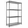Ale-sw50-4818bl Sw504818bl Alera Industrial Wire Shelving Starter Kit 4 Shelves 48w X 18d 72 014445156147