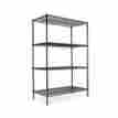Ale-sw50-4824bl Sw504824bl Alera Industrial Wire Shelving Starter Kit 4 Shelves 48w X 24d 72 012951499956