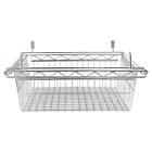 Sw59wb1818sr Alera Sliding Wire Basket For Shelving By Silver