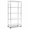 Alesw653618sr Sw653618sr Alera Wire Shelving Kit Silver Ale 042167550011