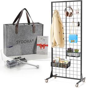 Sydora 114129835587 Panel Display Stand Detachable 2ft 5.2 Ft Black Movable Wire Sydora 114129835587 Panel Display Stand Detachable 2ft 5.2 Ft Black Movable Wire