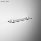 T25gw-16 Vola Acrylic Shelf Chrome T25gw-16 Vola Acrylic Shelf Chrome