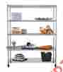 Tbfc-0904 Trinity Nsf Extra Large Commercial Grade 77 H 4 Shelf Shelving Unit 850594003105