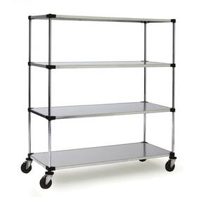 Mb877sld Technibilt Shelving Systems Mb Solid Unit W/casters 4 Shelf 18x72x80 Mb877sld Technibilt Shelving Systems Mb Solid Unit W/casters 4 Shelf 18x72x80