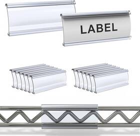 Ant006 The Retail Renegade 30pcs Wire Shelf Label Holders Rack Holder Compatible With Metro