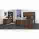 00035255343213 Top 1-1 2 Hutch W Drs 15 X66 X37 Walnut Sold As 1 Each