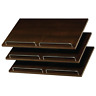 Tr6 Closet Evolution Espresso Wood Shoe Shelves 726084777606