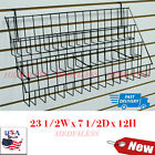 Ts89-887 Slatwall Shelves Black 3 Tiered