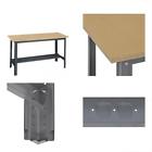Ub500 Edsal Workbenches Industrial Gray Heavy Gauge Steel Economy 035441303014