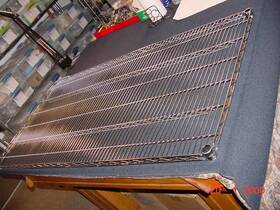 H-6739c Uline Two Pack Of Chrome Wire Shelving 30 X 60 Inch New Sealed Box H-6739c Uline Two Pack Of Chrome Wire Shelving 30 X 60 Inch New Sealed Box