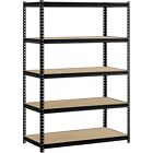 Ur245p-blk Edsal Muscle Rack Steel Shelving Powder Coated Black