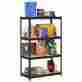 Ur364p-blk Edsal-sandusky 60 H Steel Four Shelf Heavy Duty Shelving Unit Ur364p-blk Edsal-sandusky 60 H Steel Four Shelf Heavy Duty Shelving Unit