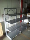 Used Units 8 Store Metal Shelving Wall High Shelves Duty Gondola Fixtures Heavy