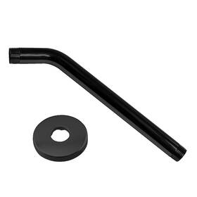 D302-1-62 Westbrass 1/2 Inch Ips X 10 Shower Arm In Powdercoated Flat Black D302-1-62 Westbrass 1/2 Inch Ips X 10 Shower Arm In Powdercoated Flat Black