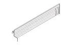 Wire Divider 3 In H X 14 Chrome Finish 037193147977 Wire Divider 3 In H X 14 Chrome Finish 037193147977