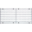 Wlp-3048c Quantum Chrome Louvered Panel 0651588214039 Wlp-3048c Quantum Chrome Louvered Panel 0651588214039