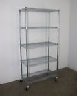 Ws-361872-zw5 Saferacks 5-tier Wire Shelving 608729528180