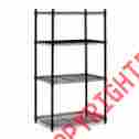 Ws15004 Furinno Wayar 54 H Heavy Duty Wire Four Shelvie Unit 019962043765 Ws15004 Furinno Wayar 54 H Heavy Duty Wire Four Shelvie Unit 019962043765