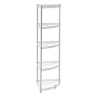 Wscr141447 Sandusky Cabinets Steel Wire Corner Shelving Unit 017567119984 Wscr141447 Sandusky Cabinets Steel Wire Corner Shelving Unit 017567119984